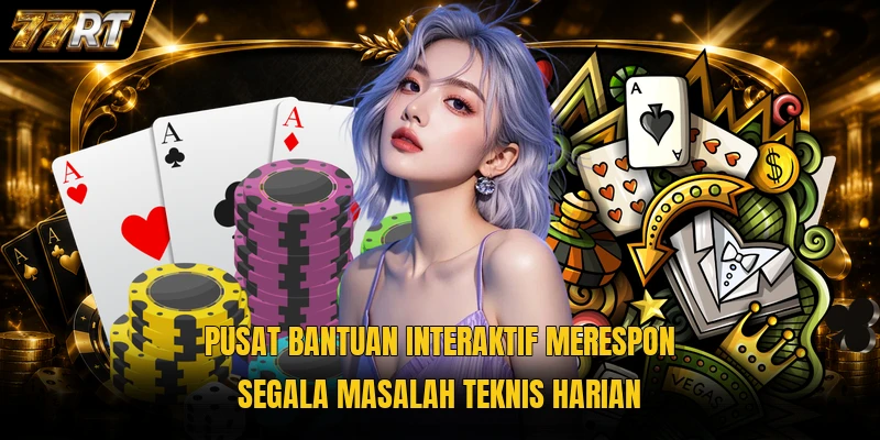 Pusat bantuan interaktif merespon segala masalah teknis harian